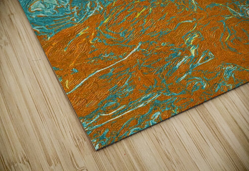 mocha turquoise NDZ Designs puzzle