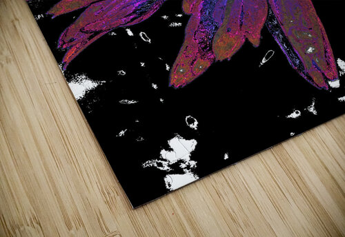 Abstract Vibrant Red and Purple Daisy Flower Catriona Roberts Nature Photography and Designs puzzle