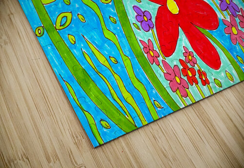 Abstract Flowers Butterflies and Bees Catriona Roberts Nature Photography and Designs puzzle