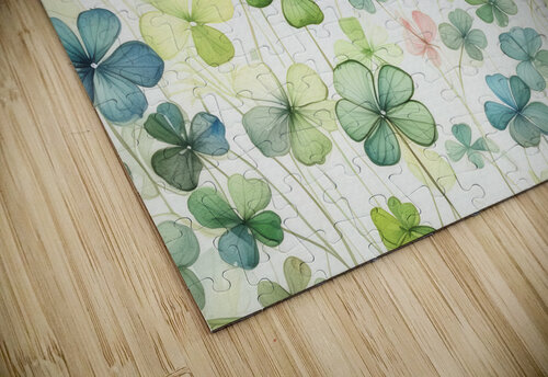 Clover All Over a Focus Wall Thea Menagh puzzle