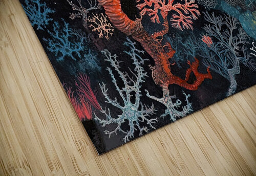 Coral Forest At Night 2H9PNZ 62 Abstract Rebellion puzzle