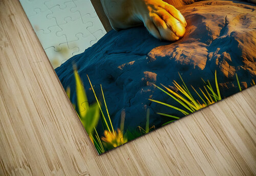 Majestic Lion Puzzle – Stunning Wildlife Jigsaw for Animal Lovers el halaoui ali puzzle