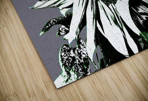 Abstract Arty Monochrome Sunflower Catriona Roberts Nature Photography and Designs puzzle