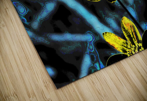  Abstract Yellow Flowers                                                                                                                     Catriona Roberts Nature Photography and Designs puzzle