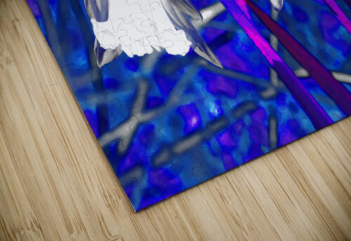 Abstract Psychedelic Daffodils                                                                                                                      Catriona Roberts Nature Photography and Designs puzzle