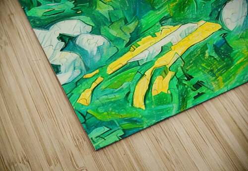 1969 Green Bay Packers Art  Row One Brand puzzle