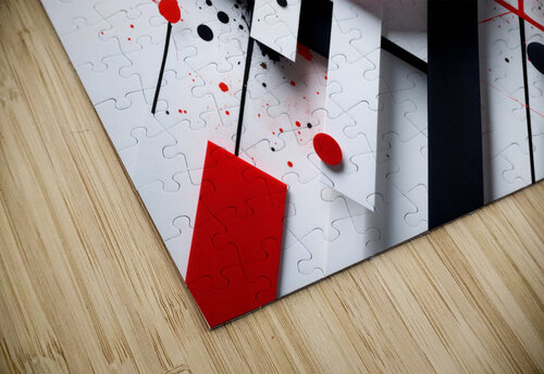 Red Lips Art NurpuArt puzzle