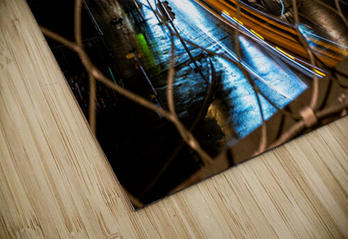 Night shot of blurred car lights on a main street in Tübingen caladoart puzzle
