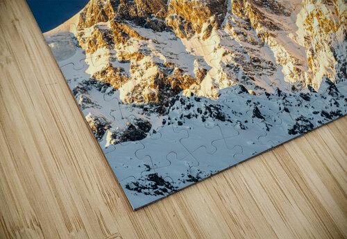 Gorgeous sunrise at the top of the Ortler Mountain in South Tyrol  caladoart puzzle