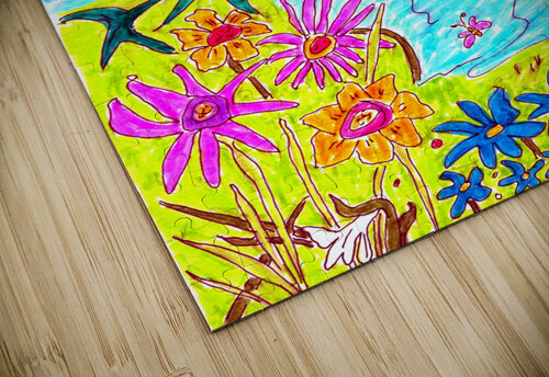 Abstract Garden Catriona Roberts Nature Photography and Designs puzzle