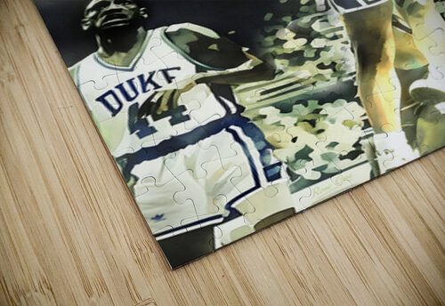 1988 Duke Blue Devils Basketball Art Row One Brand puzzle