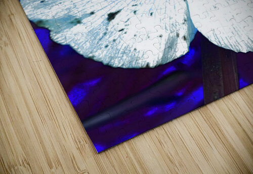 Abstract Blue Wild Poppy Catriona Roberts Nature Photography and Designs puzzle