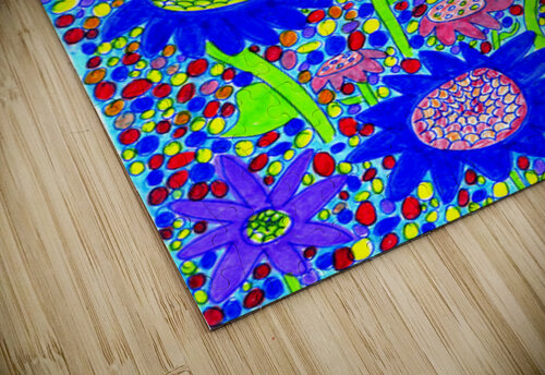 Abstract Bright Flower Catriona Roberts Nature Photography and Designs puzzle