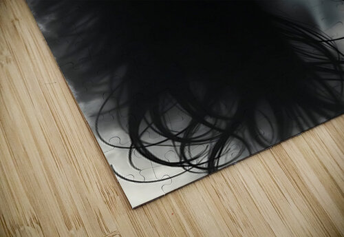 Dark Gothic Woman Portrait – Surreal Black and White Art RACHID RHAMMOUD puzzle