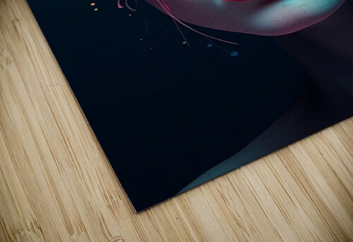 Chromatic Reverie: Surreal Woman Portrait in Vibrant Color Splashes RACHID RHAMMOUD puzzle