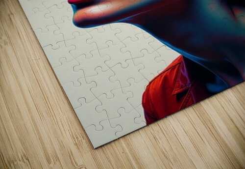 Neon Pulse: Explosive Portrait of Feminine Power & Color RACHID RHAMMOUD puzzle