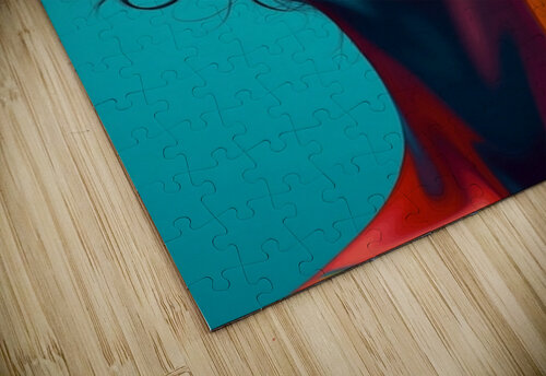 Neon Pulse: Explosive Portrait of Feminine Power & Color RACHID RHAMMOUD puzzle