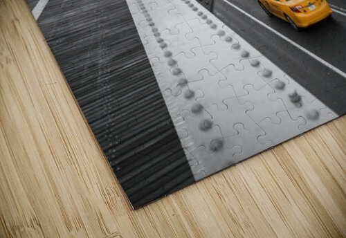 Cab on brooklyn bridge Assaf Frank puzzle