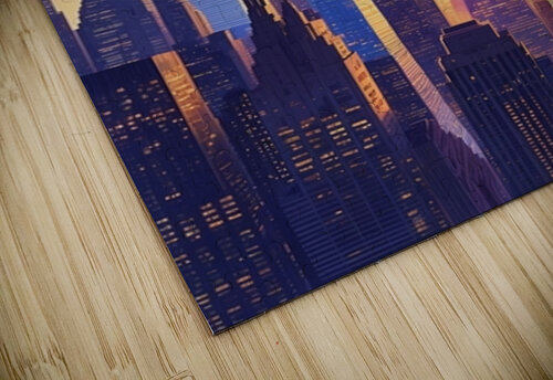 Manhattan Illlustration Dmitry Linkov puzzle