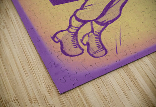 1950s Washington Husky Cartoon Viewfinder Slide Art Row One Brand puzzle