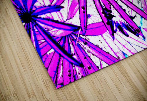  Abstract Pink and Purple Lupin Leaves                                                                                                                     Catriona Roberts Nature Photography and Designs puzzle