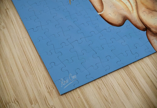 1950s Detroit Lion Champion Cartoon Row One Brand puzzle