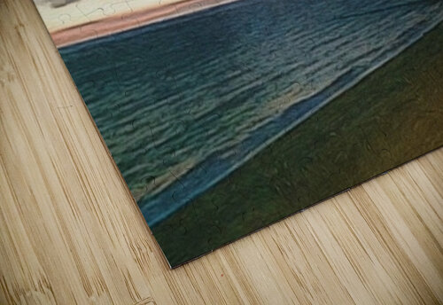 storm clouds over pier NDZ Designs puzzle