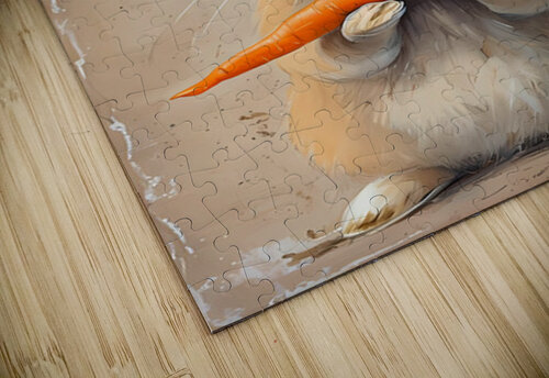 The Rabbit with a Carrot Shop artist puzzle