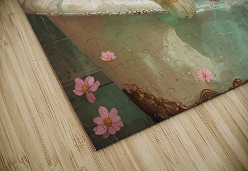 Tigers Relaxation in the Bathtub Shop artist puzzle