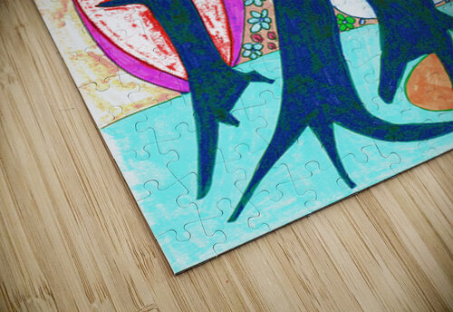 Abstract Whimsical Trees  Catriona Roberts Nature Photography and Designs puzzle