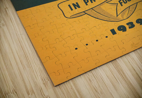 1939 Green Bay Packers Art Row One Brand puzzle