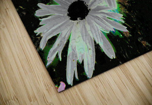 Abstract Psychedelic Daises Catriona Roberts Nature Photography and Designs puzzle