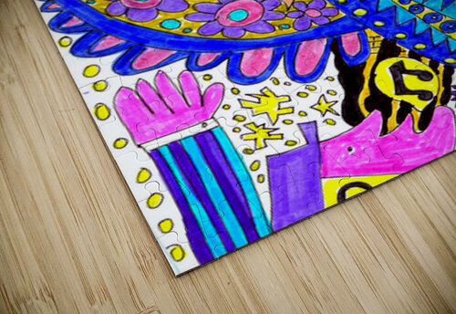 Abstract Doodle Creativity Catriona Roberts Nature Photography and Designs puzzle