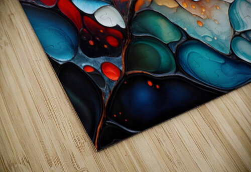 Abstract Rose NurpuArt puzzle