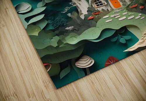 Magical Mushroom Forest FANO puzzle