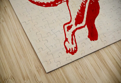 1930s Houston Cougar Art Row One Brand puzzle