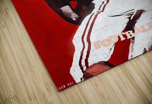 1967 OU Sooners Football Art Remix Row One Brand puzzle