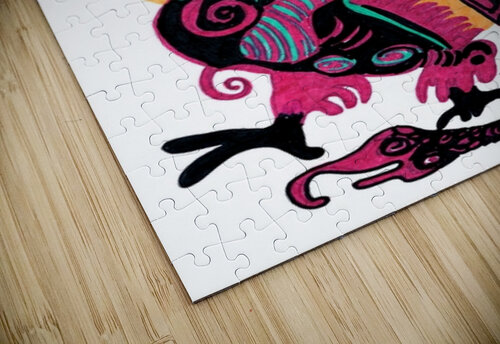 Abstract Dawn of the Dragon Catriona Roberts Nature Photography and Designs puzzle