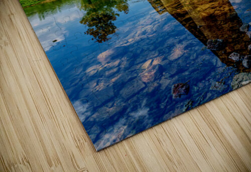 Under The Cotter Railroad Bridge Vertical Jennifer White puzzle
