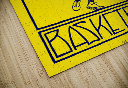 Early 1900s Michigan Basketball Art Row One Brand puzzle