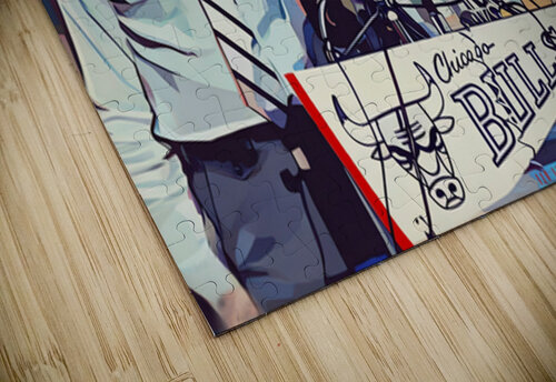1984 Michael Jordan Bulls Jersey Pop Art Row One Brand puzzle