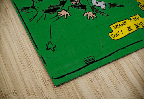 Early 1900s Oregon Duck Football Cartoon Art Row One Brand puzzle