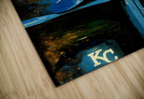 Vintage Kansas City Royals Batting Helmets Art Row One Brand puzzle