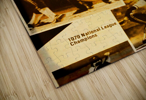 1980 Pittsburgh Pirates Viewfinder Slide Art Row One Brand puzzle