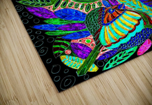 Abstract Birds and Leaves Catriona Roberts Nature Photography and Designs puzzle