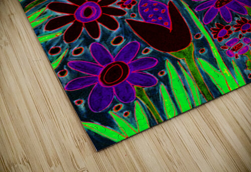 Abstract Neon Floral Dance Catriona Roberts Nature Photography and Designs puzzle