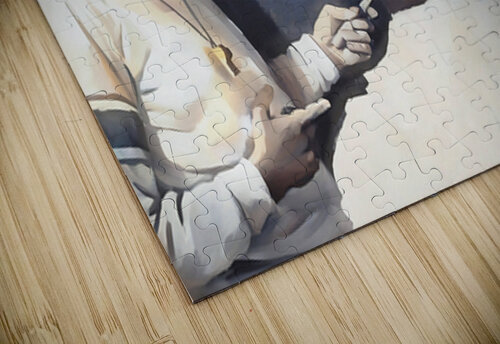 Football Coach at Chalkboard Row One Brand puzzle