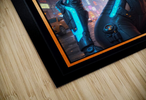 Mysterious Lyzeria Zareen Decoding A Cyberpunk Cityscape Mesmerizing AI Concept Art by Xzendor7 xzendor7 puzzle