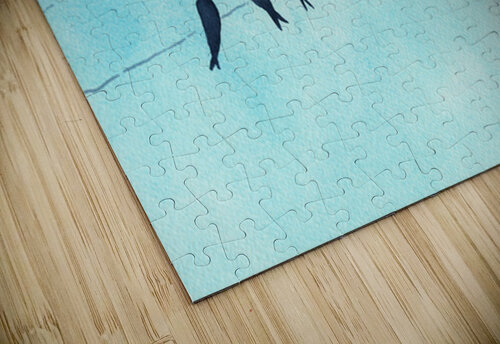 Gathering of swallows Karen Kaspar puzzle