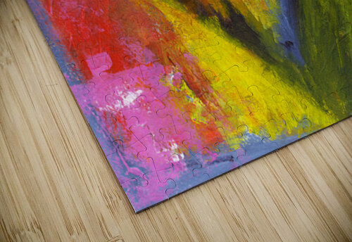 Indigo heart Karen Kaspar puzzle